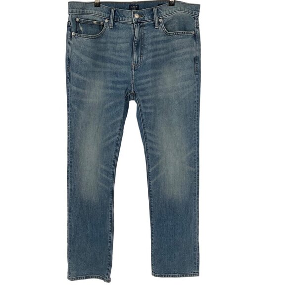 J.Crew Mens Flex Jeans W36 L30 Medium Wash Denim nwt